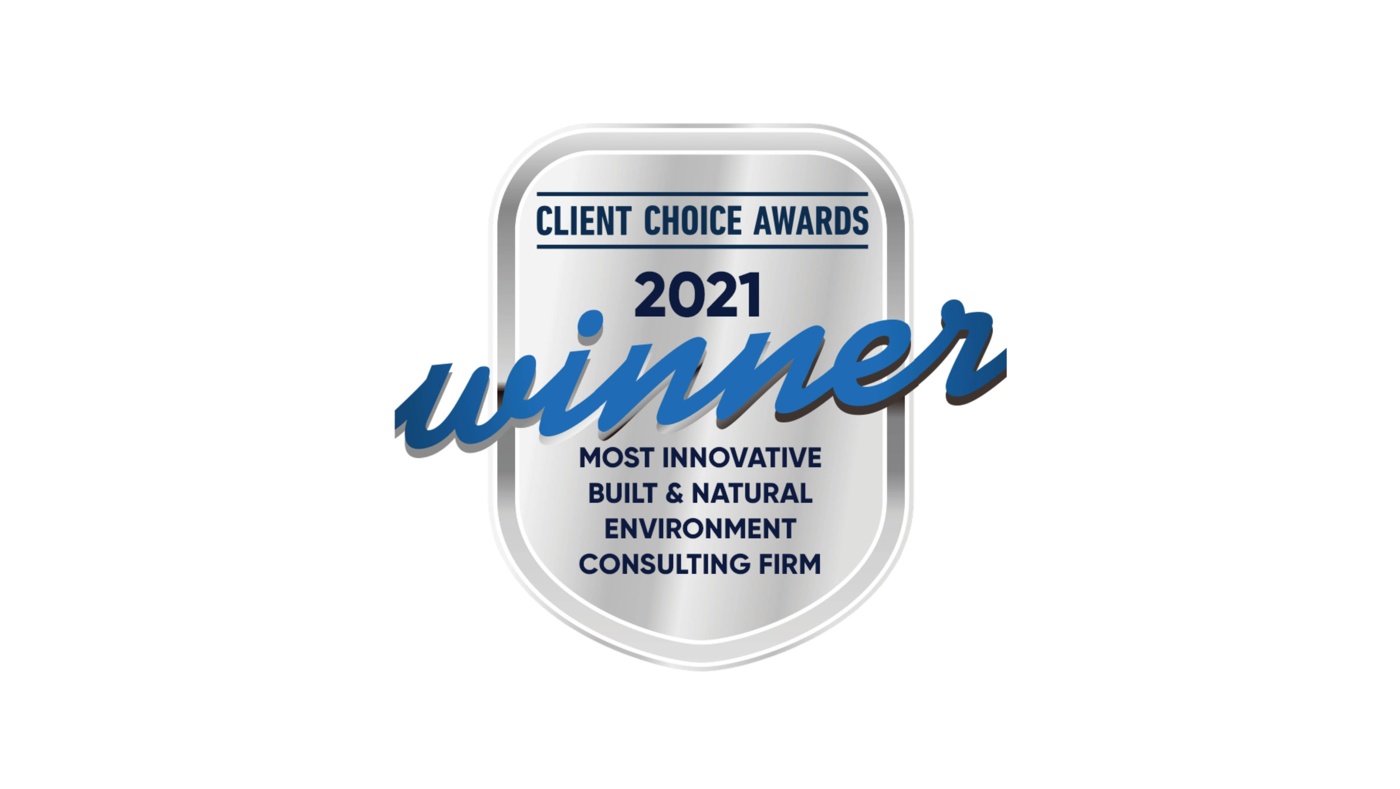 Most Innovative Built & Natural Environment Consulting Firm